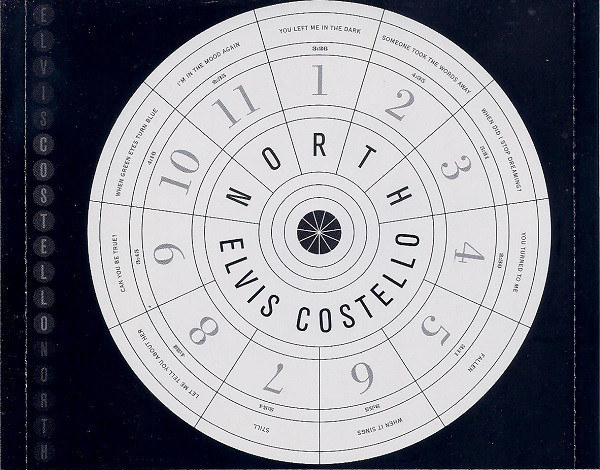 Elvis Costello  North : Back + Inlay